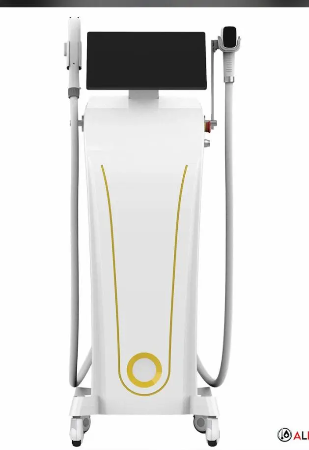 ALIX Twin Laser-Gerät Frontansicht mit Touch-Display und zwei Handstücken